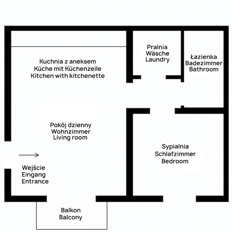 Przytulny Apartament Mickiewicza 14 4 Apartman Wielen Kültér fotó